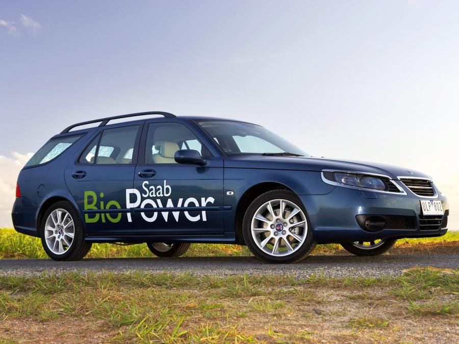  Saab 9-5 BioPower SportCombi 2008 года  (фото 3 из 16)